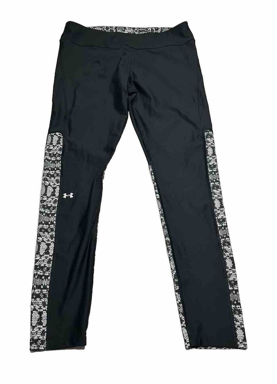 Under Armour Women’s Heatgear 7/8 Length Compression Leggings Size XL Snakeskin